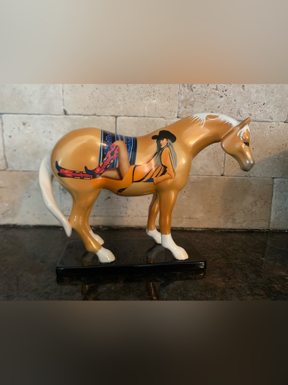 RARE 1st Ed. Retired Trail of Painted Ponies “Blondes” 1E/1580 Horse Firgurine